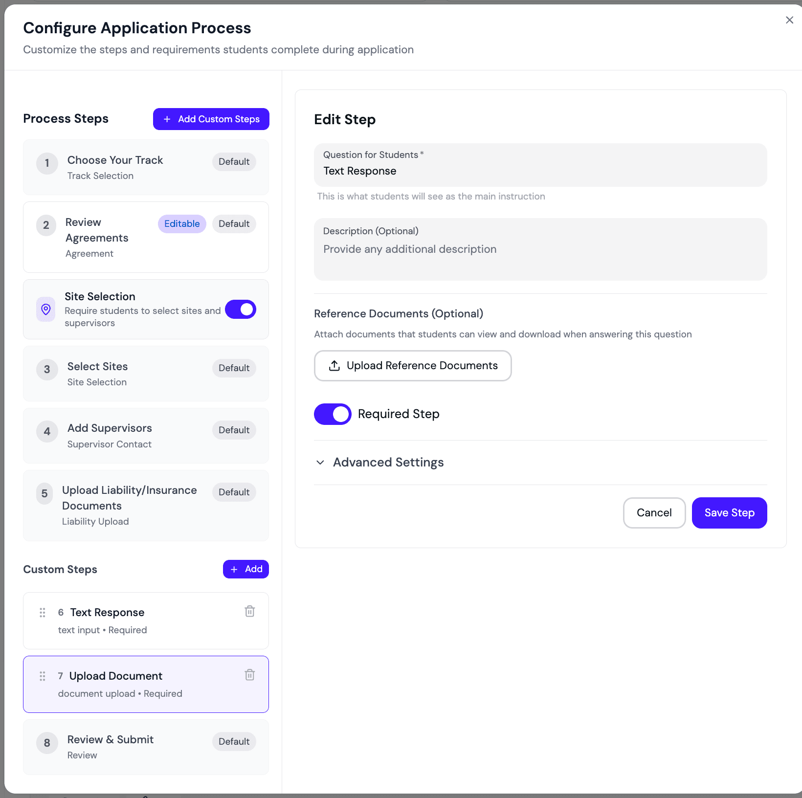 Configuration View