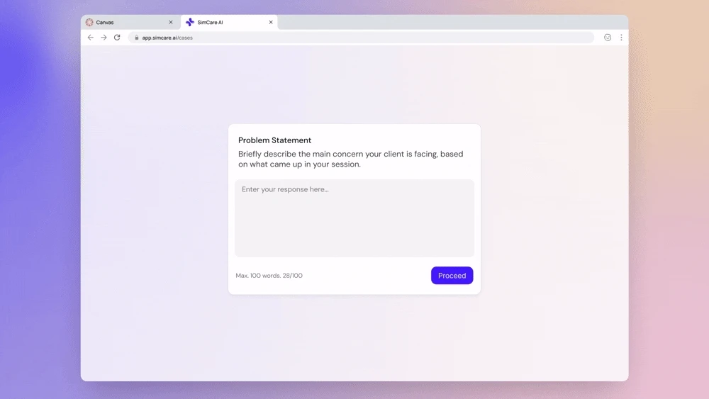 Post-session assessment tasks